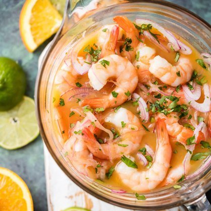 Ceviche de camarón